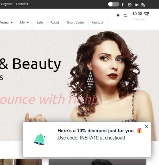 onsite discount alert